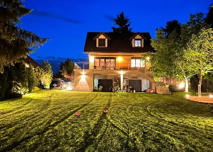 Pogo Dom Nad Narwia - 4 Sypialnie, Duza Sauna, Balia, Pomost, Plac Zabaw Pogorzelec  photo