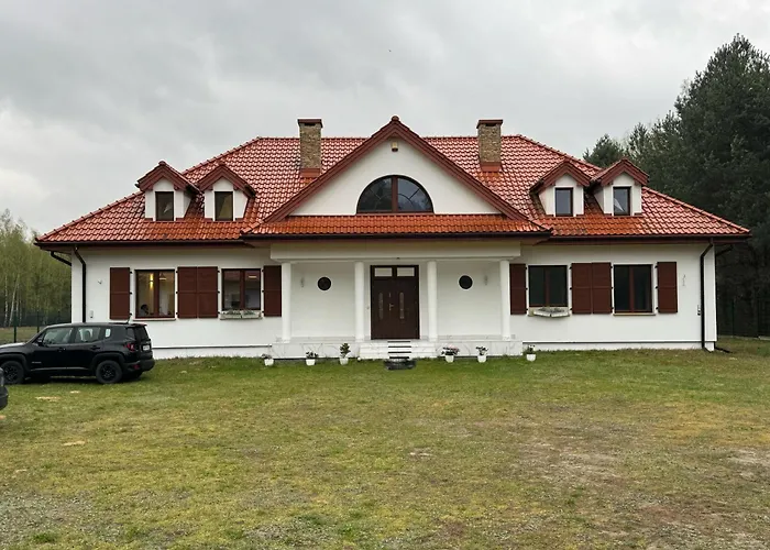Eine Luxurioese Villa In Der Naehe Von Warschau Budziszyn照片