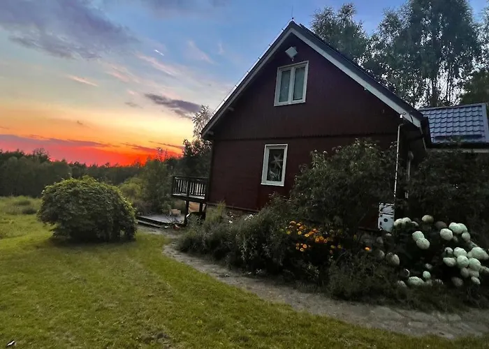 Full Private Refuge House Among The Birches Villa gmina Gielniow foto